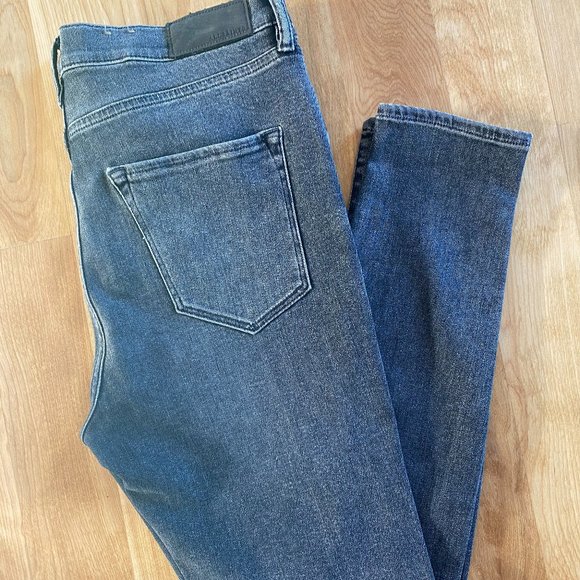 NWT All Saints Eve Skinny Jeans in Raven Black - Picture 5 of 10